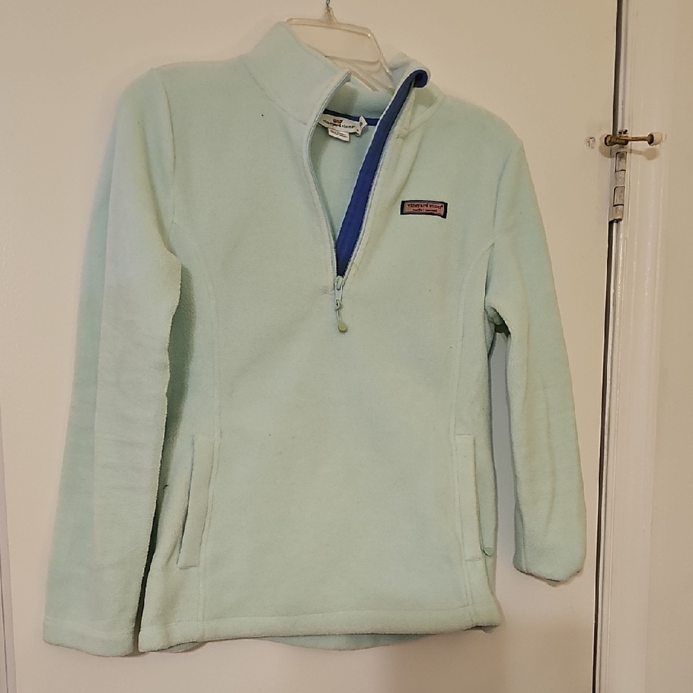 Woman's Mint Green Fleece Jacket